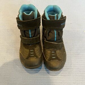 Merrell Kids' Brown and Teal Boots